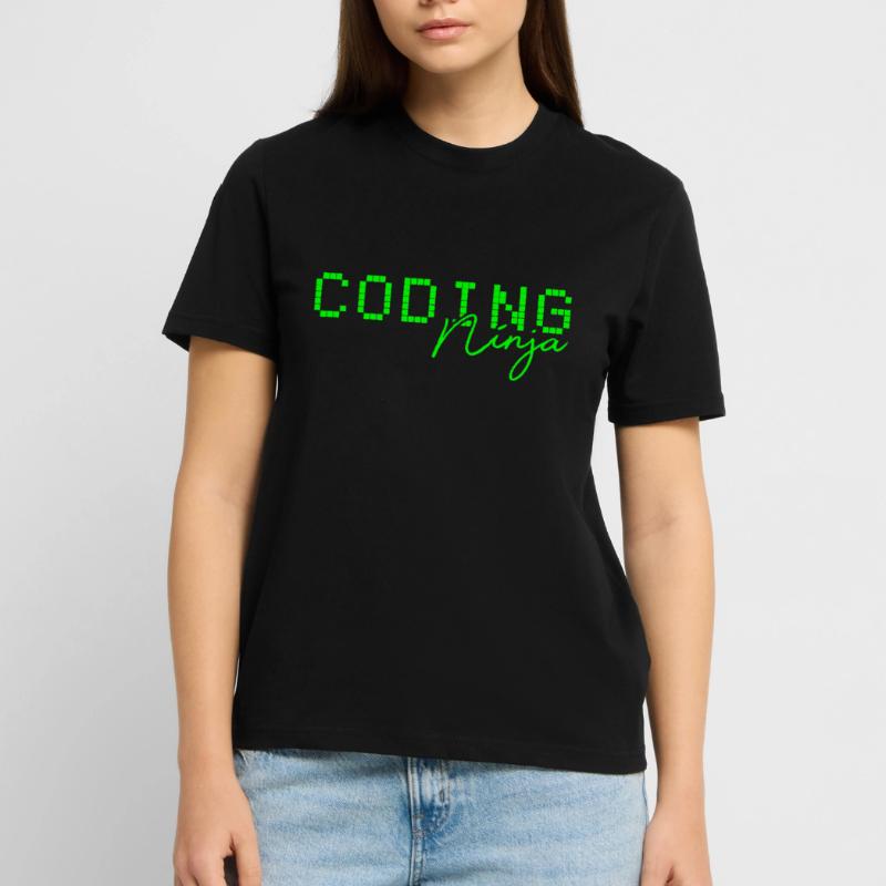 Code Coding Ninja Stanley/Stella CRAFTER Unisex Organic T-Shirt