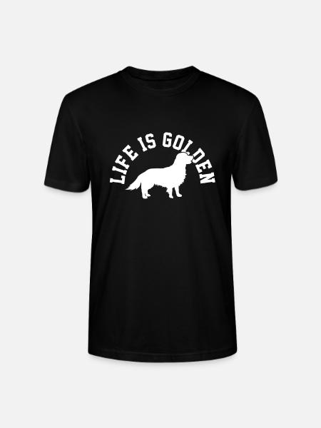 Retriver doré - T-shirt bio CRAFTER Stanley Stella Unisexe - noir