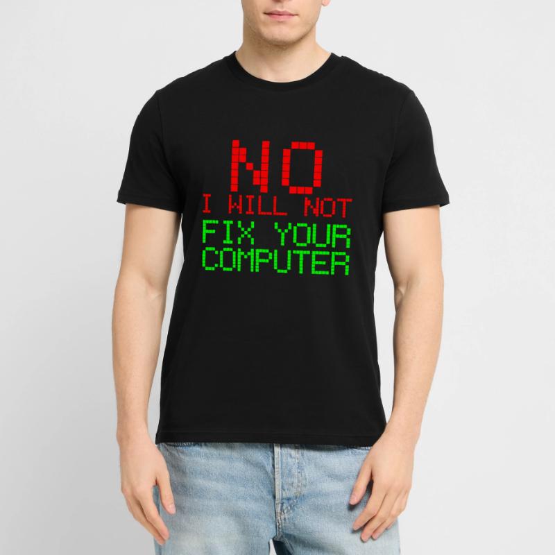 Informatique Software Engineer Programmer Code T-shirt bio CRAFTER Stanley Stella Unisexe