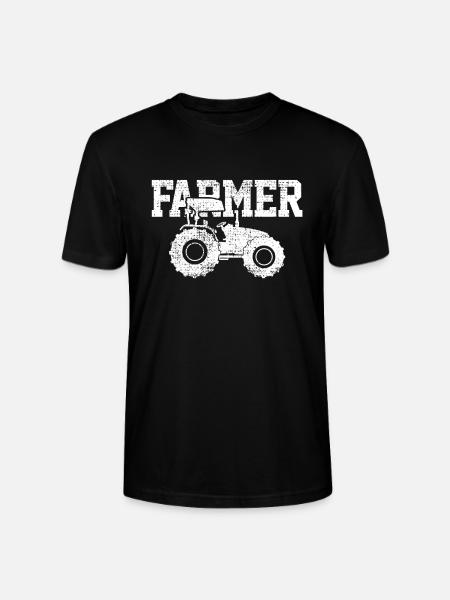 Bauer - Stanley/Stella Unisex Bio-T-Shirt CRAFTER - Schwarz