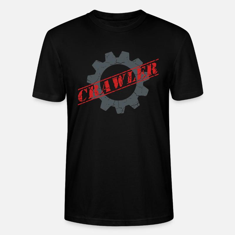 Crawler - Stanley/Stella Unisex Bio-T-Shirt CRAFTER - Schwarz