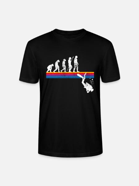 diving - Stanley/Stella CRAFTER Unisex Organic T-Shirt - black