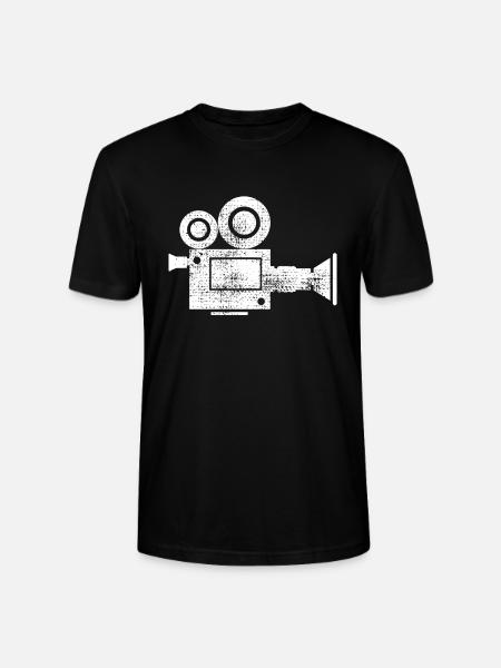 camera operator - Stanley/Stella CRAFTER Unisex Organic T-Shirt - black