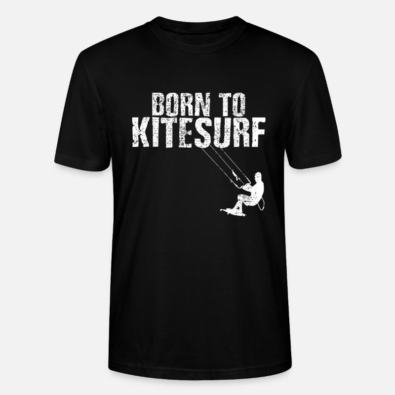 kitesurfer - T-shirt bio CRAFTER Stanley Stella Unisexe - noir