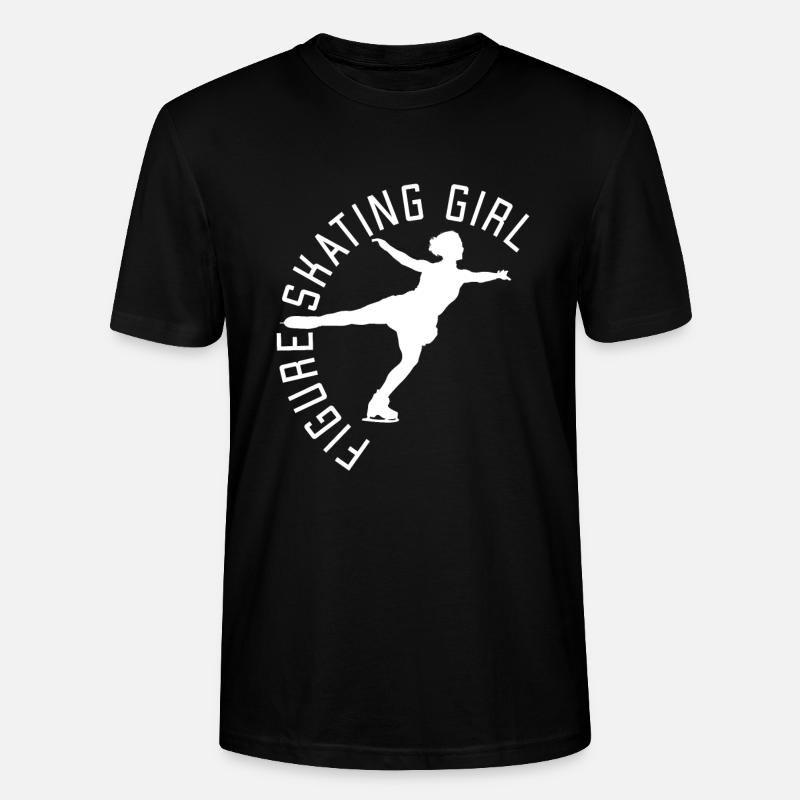 Eiskunstlauf - Stanley/Stella Unisex Bio-T-Shirt CRAFTER - Schwarz