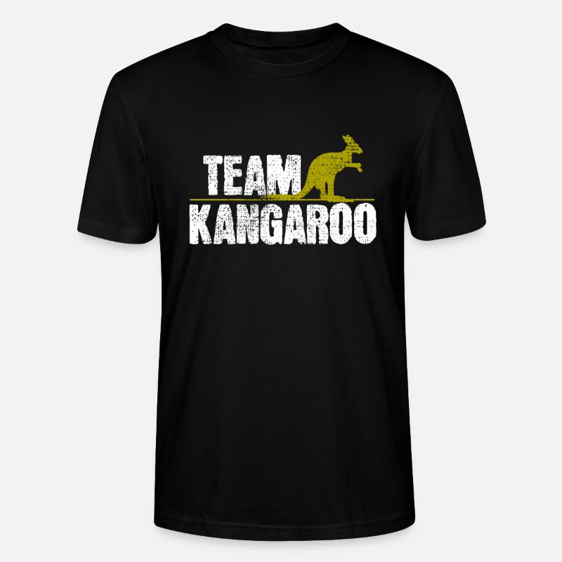 KANGAROO KANGAROO KANGAROO - T-shirt bio CRAFTER Stanley Stella Unisexe - noir