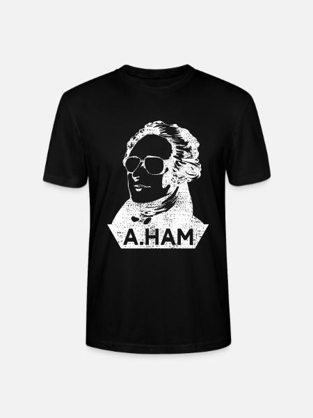 Alexander Hamilton - Stanley/Stella CRAFTER Unisex Organic T-Shirt - black