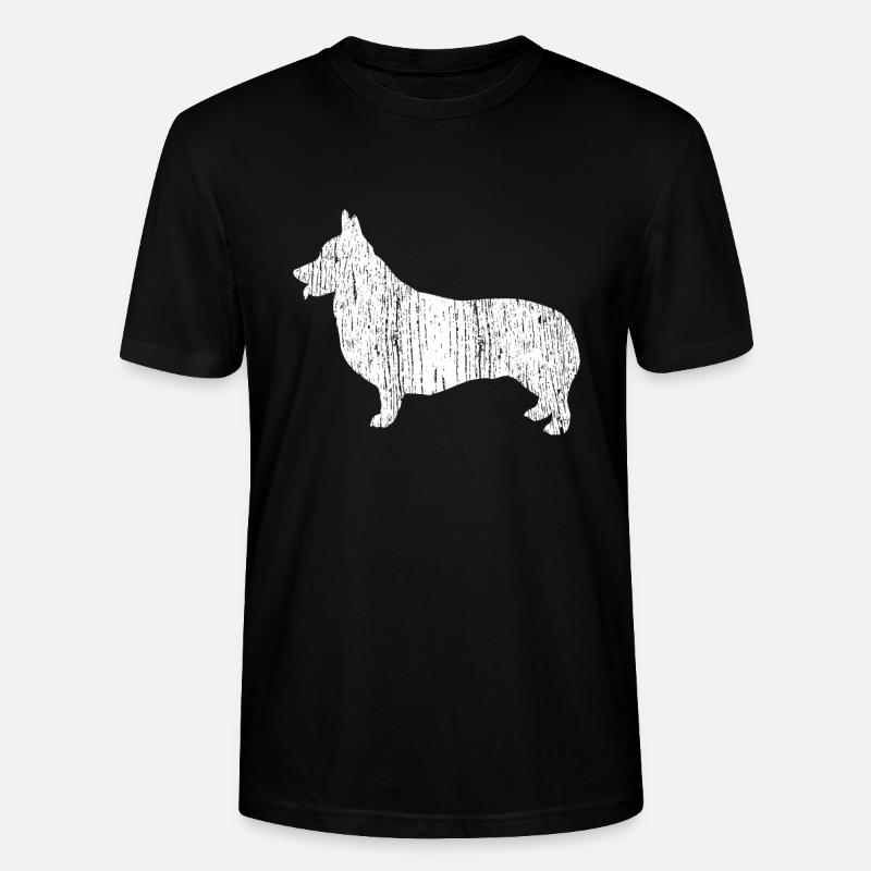 Corgi - Stanley/Stella Unisex Bio-T-Shirt CRAFTER - Schwarz