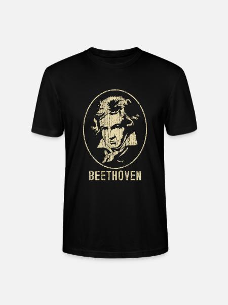 Beethoven - Stanley/Stella CRAFTER Unisex Organic T-Shirt - black