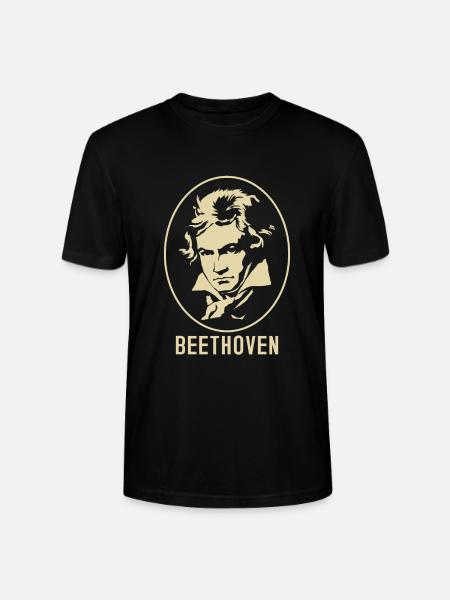 Beethoven - Stanley/Stella CRAFTER Unisex Organic T-Shirt - black
