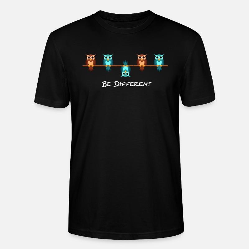 Be different - Stanley/Stella Unisex Bio-T-Shirt CRAFTER - Schwarz