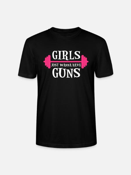 Guns - Stanley/Stella CRAFTER Unisex Organic T-Shirt - black