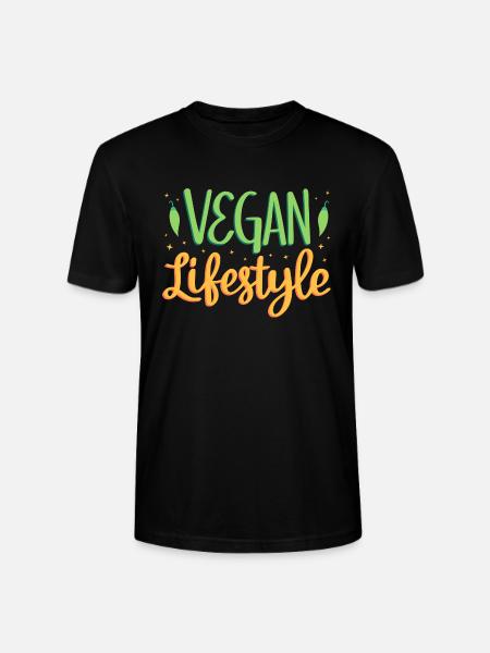 Veganer Lebensstil - Stanley/Stella Unisex Bio-T-Shirt CRAFTER - Schwarz