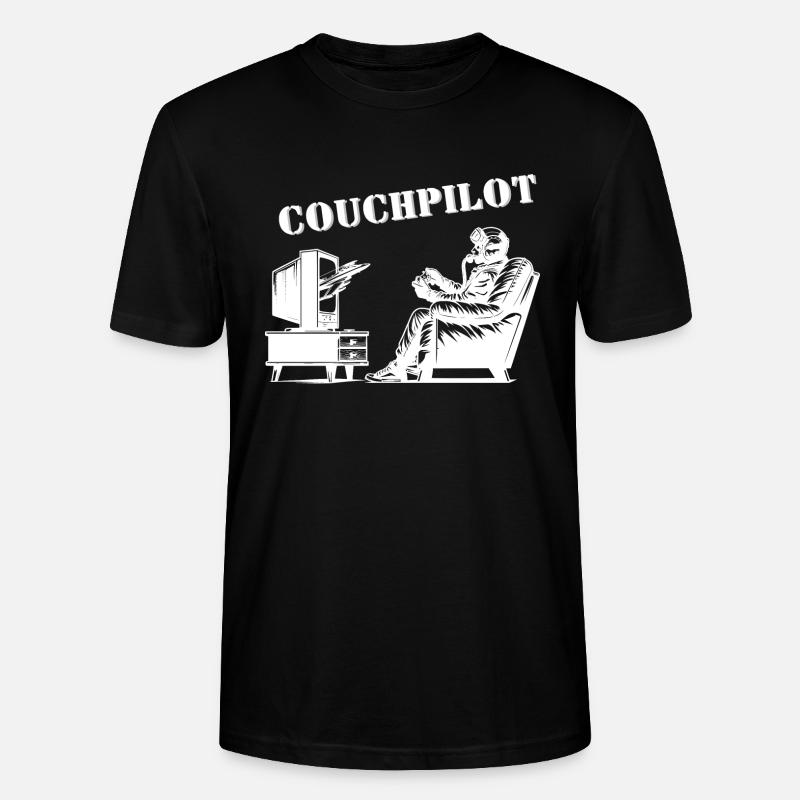 Couchpilot - Stanley/Stella Unisex Bio-T-Shirt CRAFTER - Schwarz