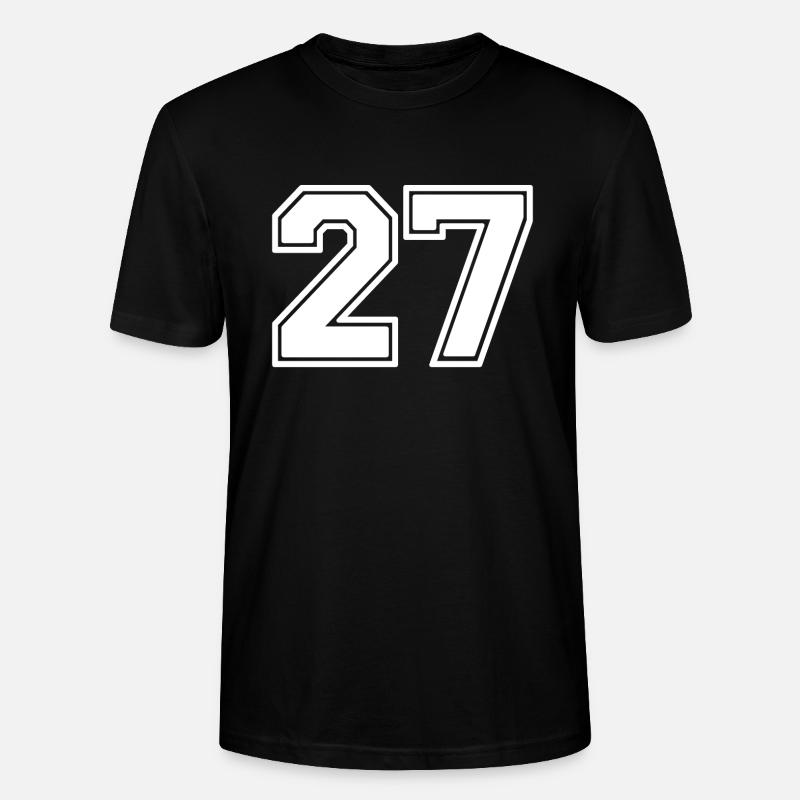 27 - Stanley/Stella Unisex Bio-T-Shirt CRAFTER - Schwarz