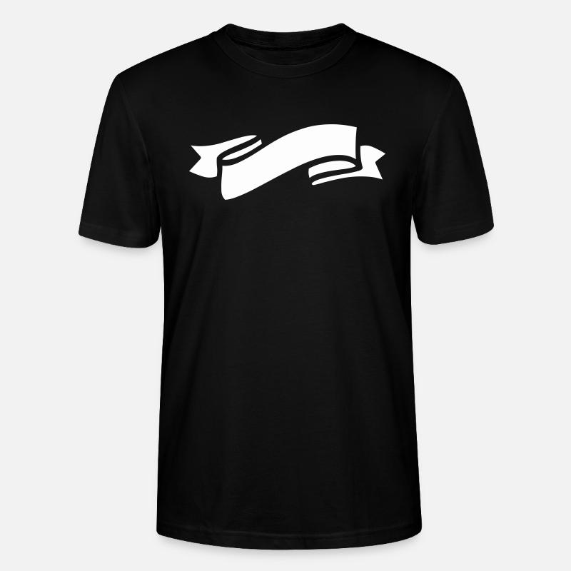 banderole - Stanley/Stella Unisex Bio-T-Shirt CRAFTER - Schwarz