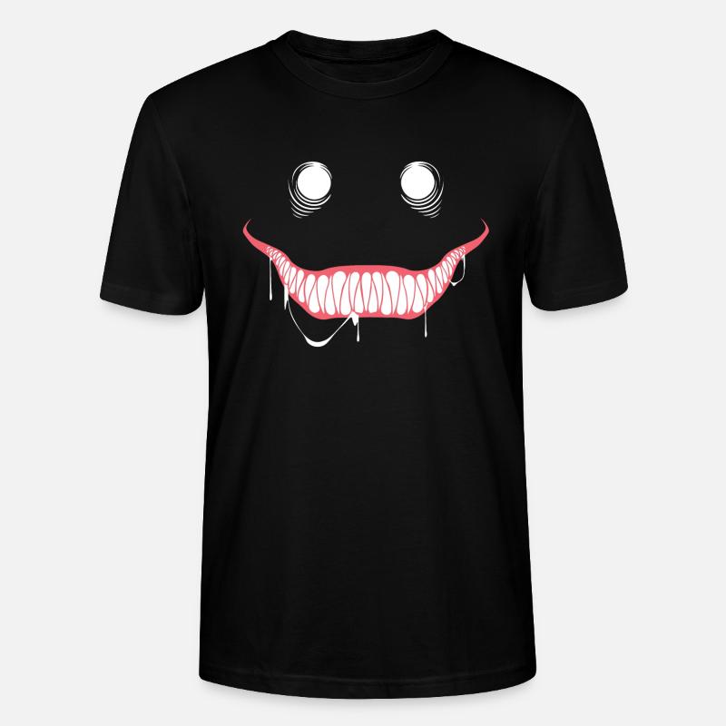 Monster Dämon - Stanley/Stella Unisex Bio-T-Shirt CRAFTER - Schwarz