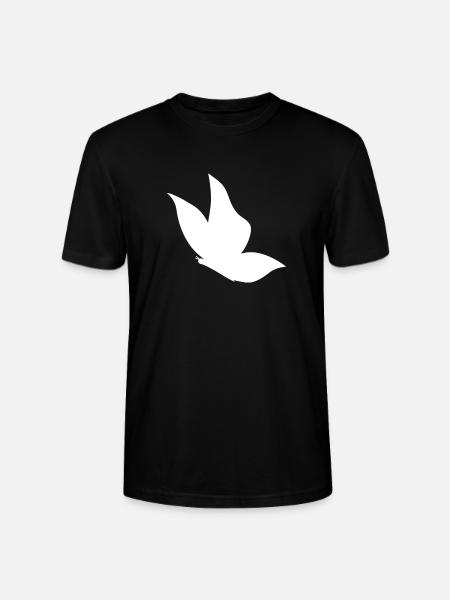 Papillon - T-shirt bio CRAFTER Stanley Stella Unisexe - noir