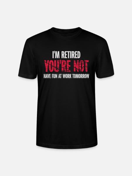 have fun at work - Stanley/Stella CRAFTER Unisex Organic T-Shirt - black