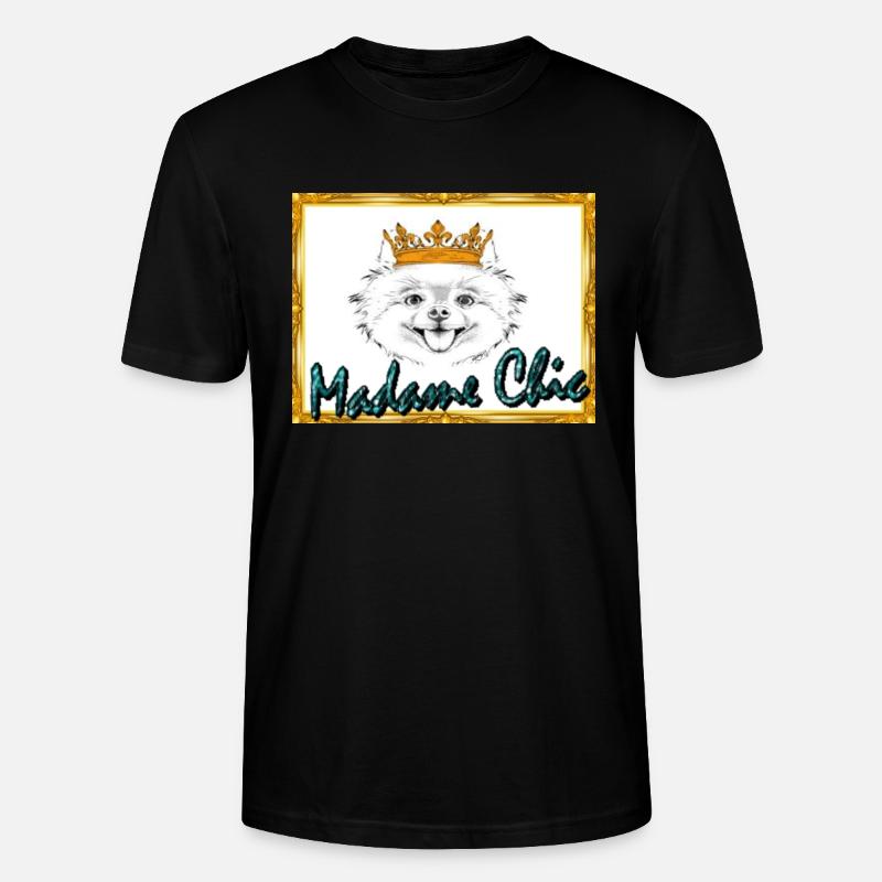 Madame Chic, T-shirt, pull, accessoires - T-shirt bio CRAFTER Stanley Stella Unisexe - noir