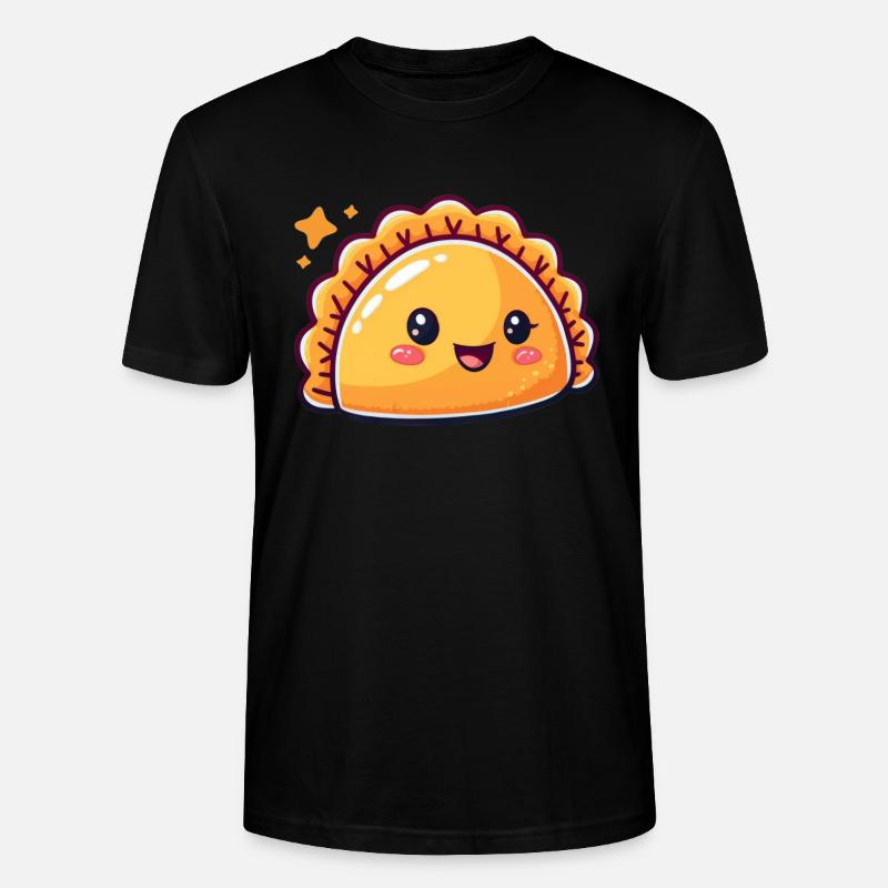 Süßer Empanada Comic - Stanley/Stella Unisex Bio-T-Shirt CRAFTER - Schwarz