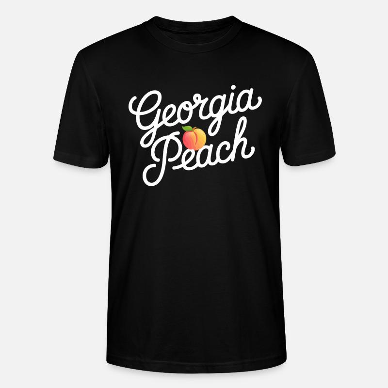 Georgia Peach Drehbuch - Stanley/Stella Unisex Bio-T-Shirt CRAFTER - Schwarz