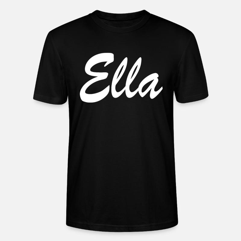 Ella - Stanley/Stella Unisex Bio-T-Shirt CRAFTER - Schwarz