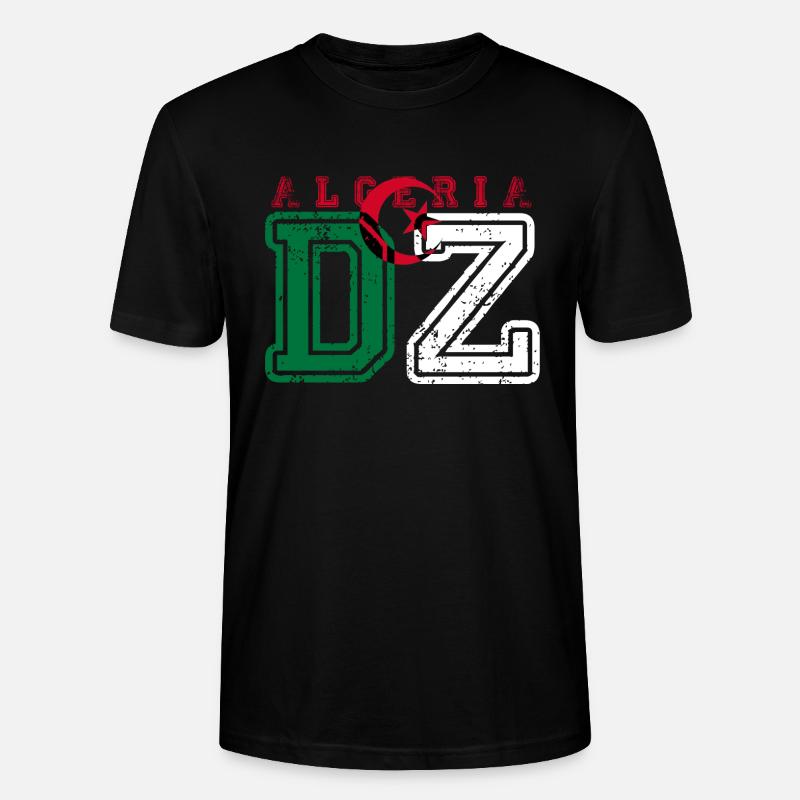 DZ - Stanley/Stella Unisex Bio-T-Shirt CRAFTER - Schwarz