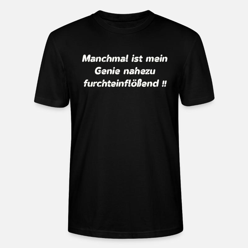 Genie - Stanley/Stella Unisex Bio-T-Shirt CRAFTER - Schwarz