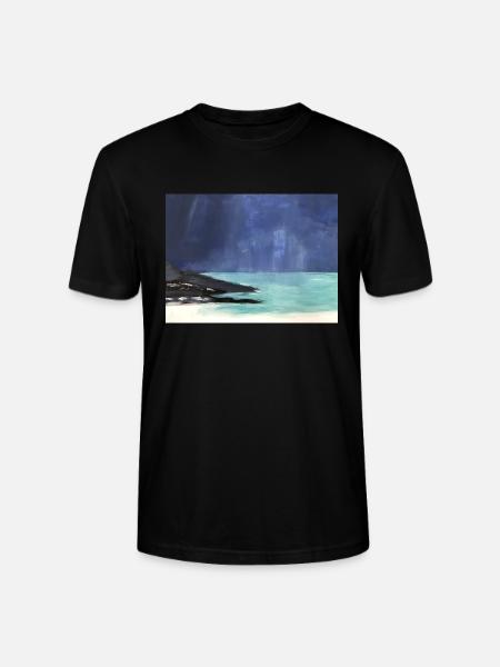 Traumstrand - Stanley/Stella Unisex Bio-T-Shirt CRAFTER - Schwarz