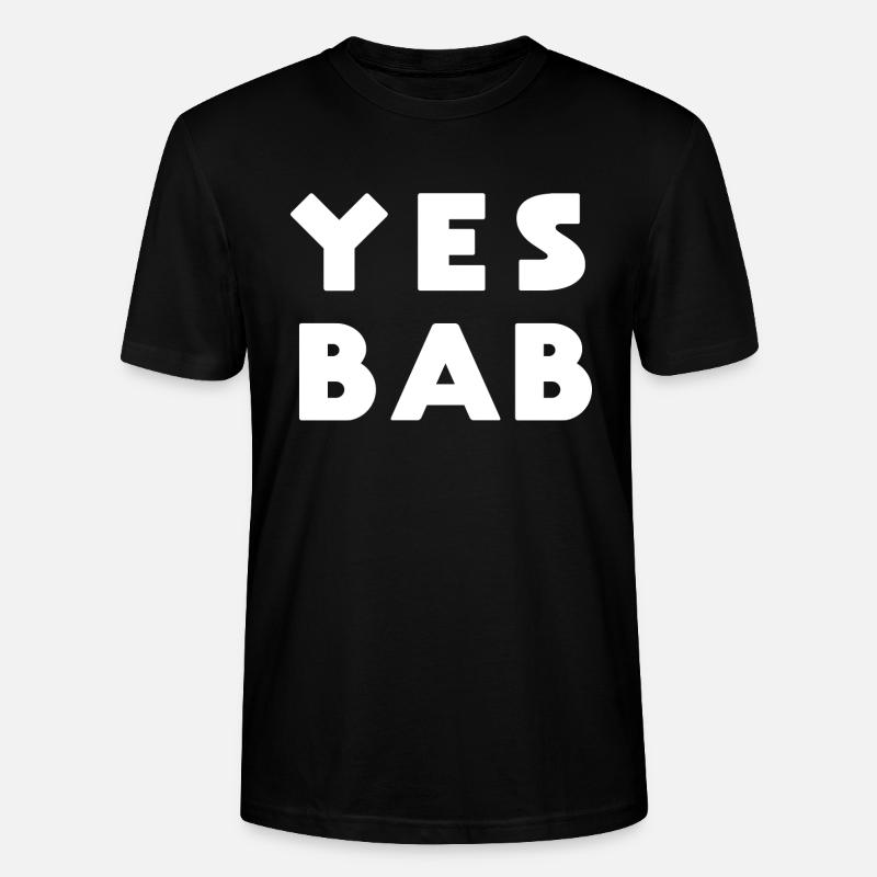 Ja Bab Birmingham Slang - Stanley/Stella Unisex Bio-T-Shirt CRAFTER - Schwarz