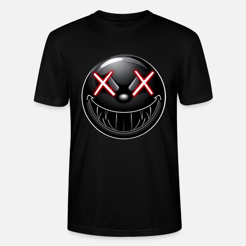 Smile! - Stanley/Stella Unisex Bio-T-Shirt CRAFTER - Schwarz