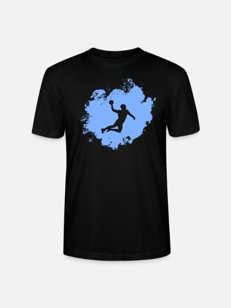 Handball player - Stanley/Stella CRAFTER Unisex Organic T-Shirt - black