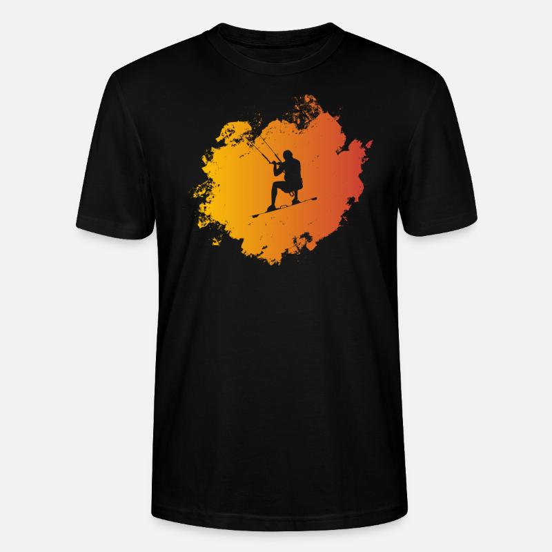 Kiter - Stanley/Stella Unisex Bio-T-Shirt CRAFTER - Schwarz