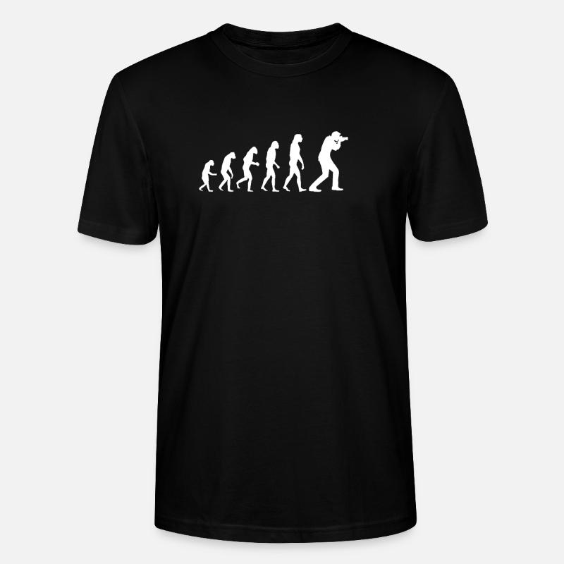 Evolution Fotograf - Stanley/Stella Unisex Bio-T-Shirt CRAFTER - Schwarz