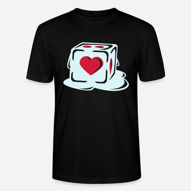 With Heart - Stanley/Stella Unisex Bio-T-Shirt CRAFTER - Schwarz