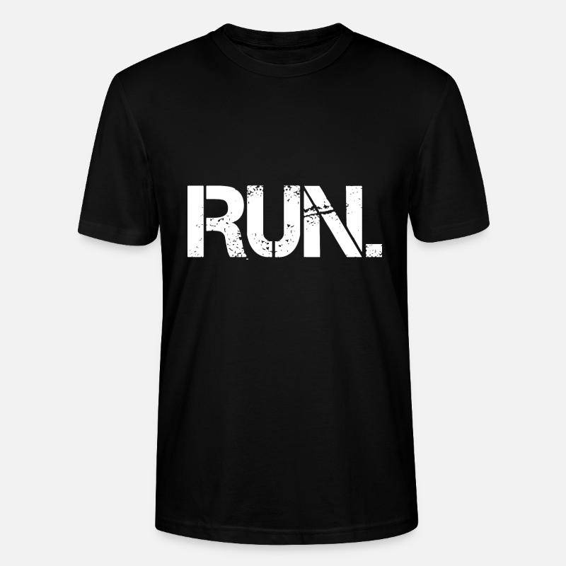 Run - Stanley/Stella Unisex Bio-T-Shirt CRAFTER - Schwarz