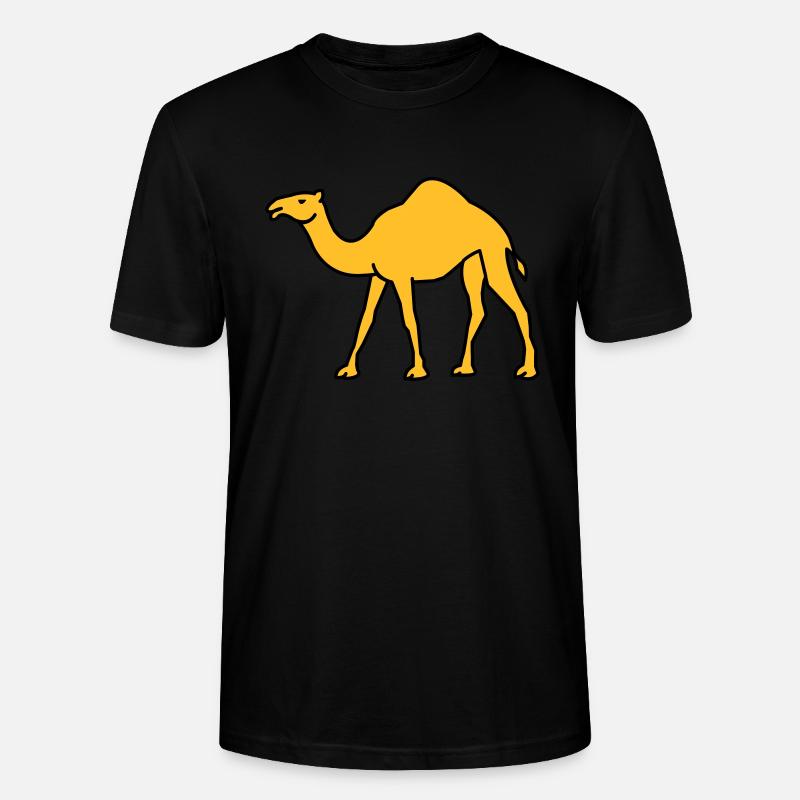 kamel_02 - T-shirt bio CRAFTER Stanley Stella Unisexe - noir