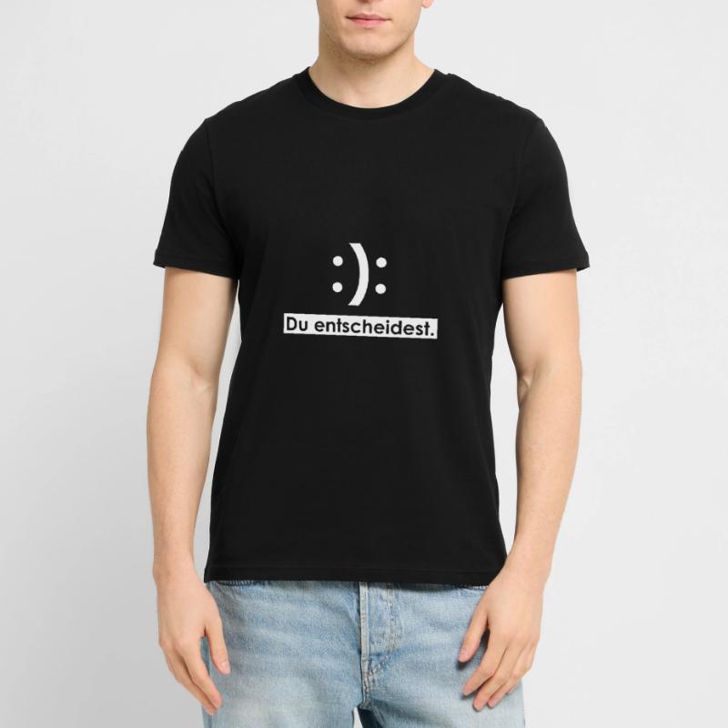 Glücklich oder Traurig. Du entscheidest. Stanley/Stella Unisex Bio-T-Shirt CRAFTER