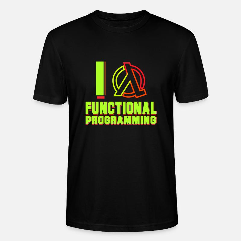 Programmierer Lambda - Stanley/Stella Unisex Bio-T-Shirt CRAFTER - Schwarz