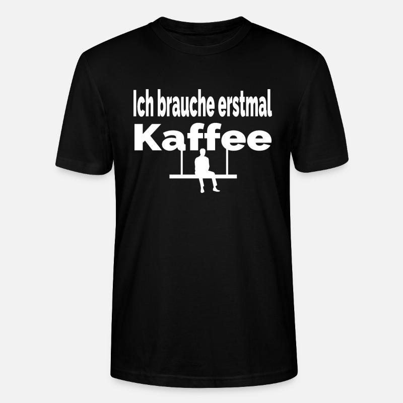Kaffee - Stanley/Stella Unisex Bio-T-Shirt CRAFTER - Schwarz