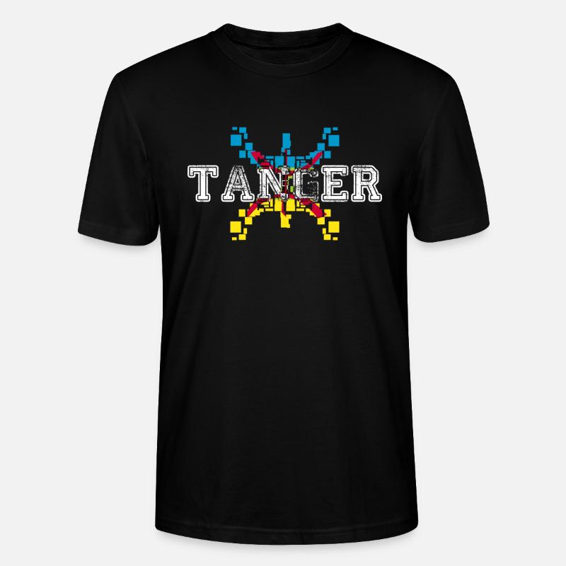 Tangier - Stanley/Stella Unisex Bio-T-Shirt CRAFTER - Schwarz