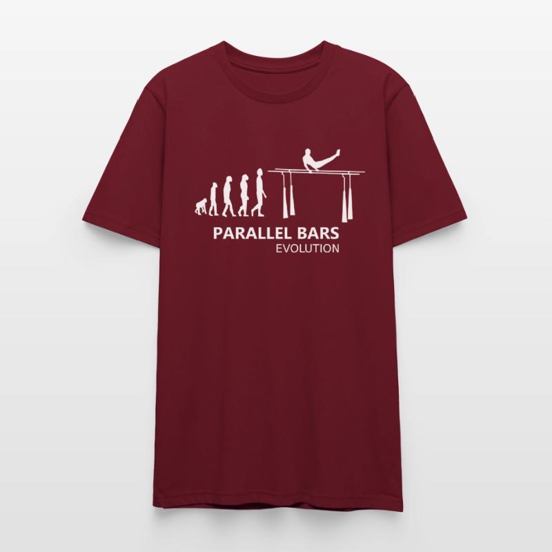 Parallel Bars Parallel Bars Evolution Gymnastics Stanley/Stella CRAFTER Unisex Organic T-Shirt