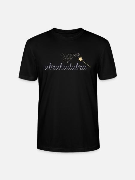 Abracadabra - Stanley/Stella CRAFTER Unisex Organic T-Shirt - black
