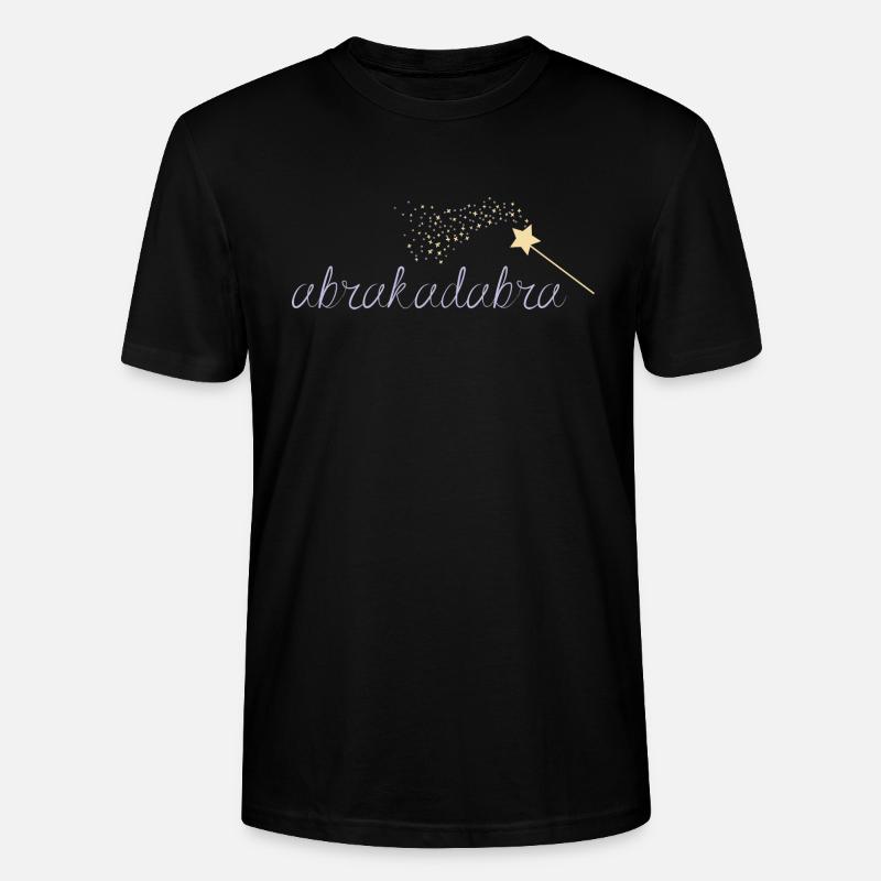 Abrakadabra - T-shirt bio CRAFTER Stanley Stella Unisexe - noir