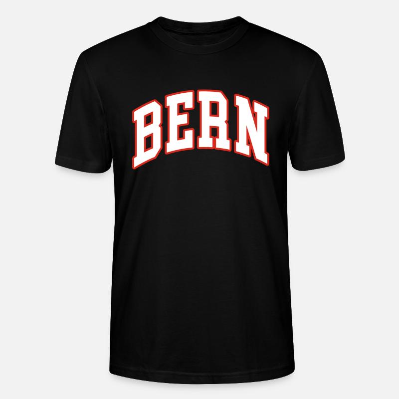 Bern - Stanley/Stella Unisex Bio-T-Shirt CRAFTER - Schwarz