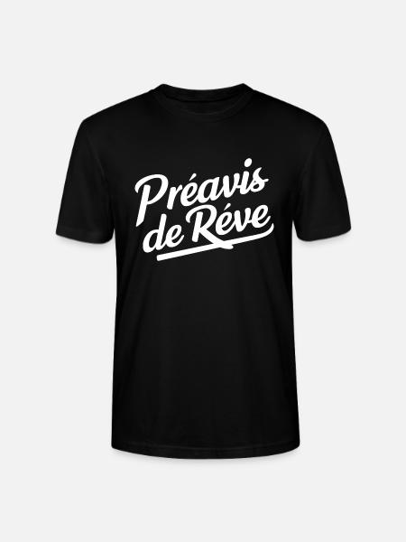 Préavis de rêve - T-shirt bio CRAFTER Stanley Stella Unisexe - noir