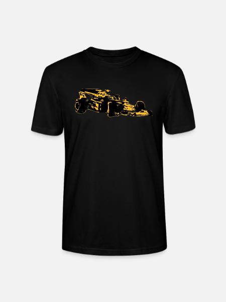 Race car - Stanley/Stella CRAFTER Unisex Organic T-Shirt - black