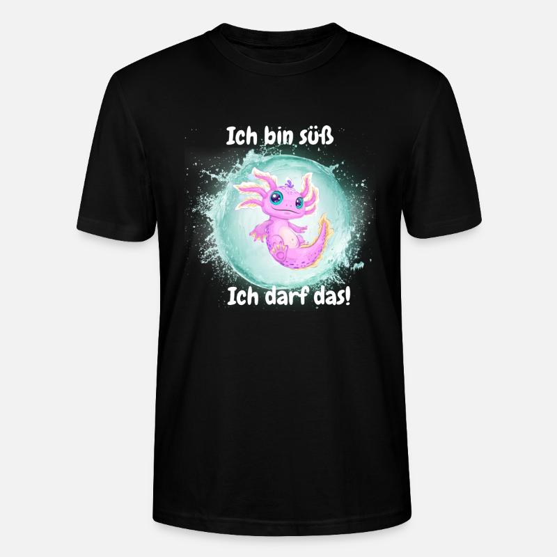 Ich bin süß - Stanley/Stella Unisex Bio-T-Shirt CRAFTER - Schwarz