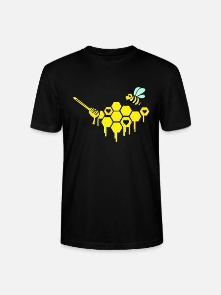 beekeeper - Stanley/Stella CRAFTER Unisex Organic T-Shirt - black